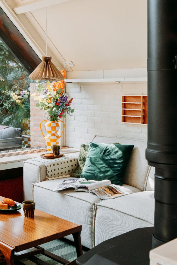 Boshuis Nada huisje met haard