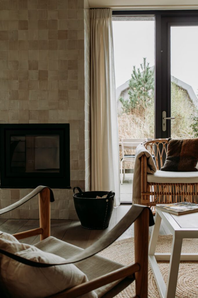 Delvers Duinhuis haard