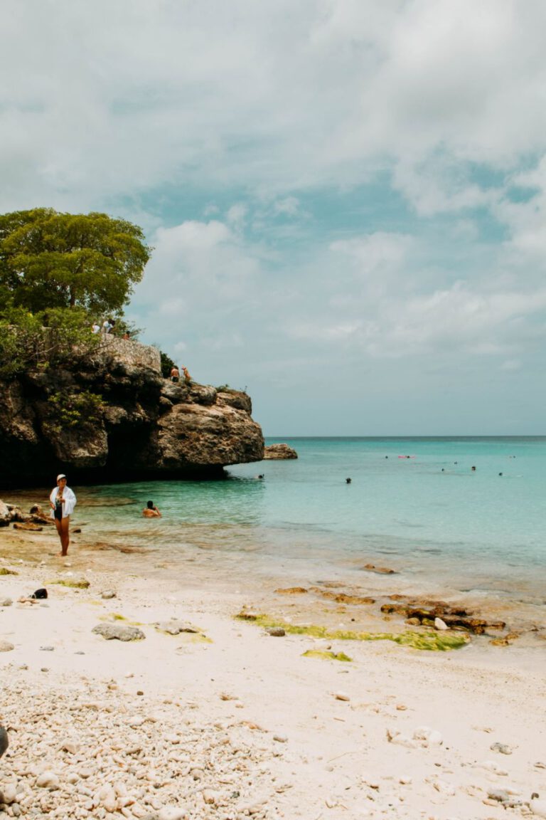 Grote Knip Curacao strand