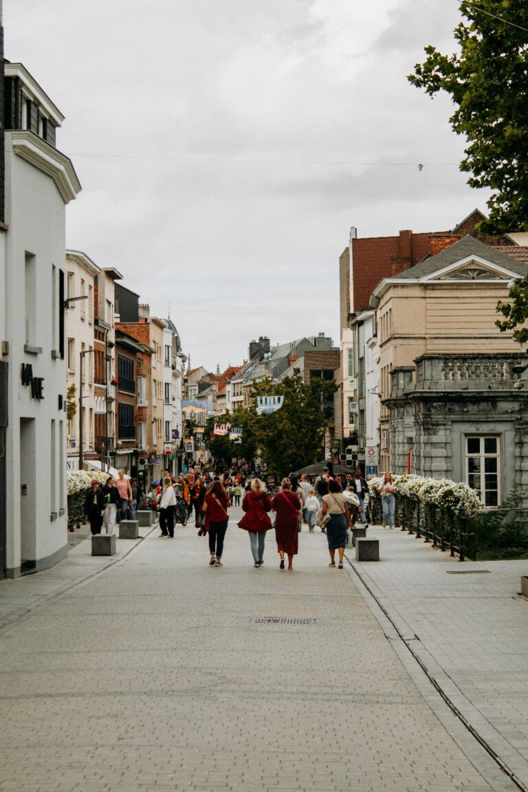 Winkelen in Mechelen Belgie