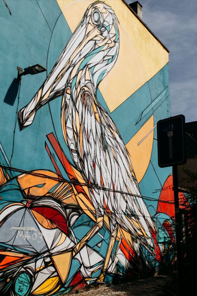 Streetart Mechelen Belgie