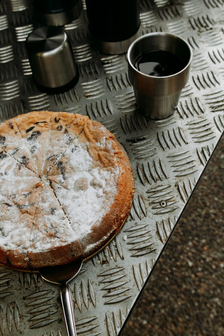 Taart na de wandeling