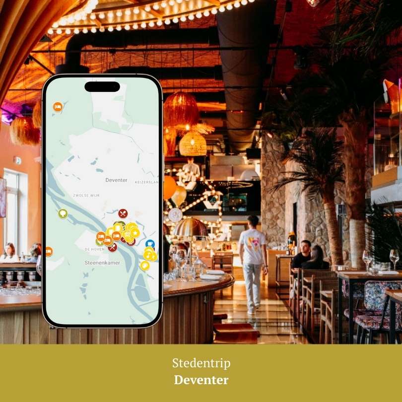 Google Maps kaart Stedentrip Deventer