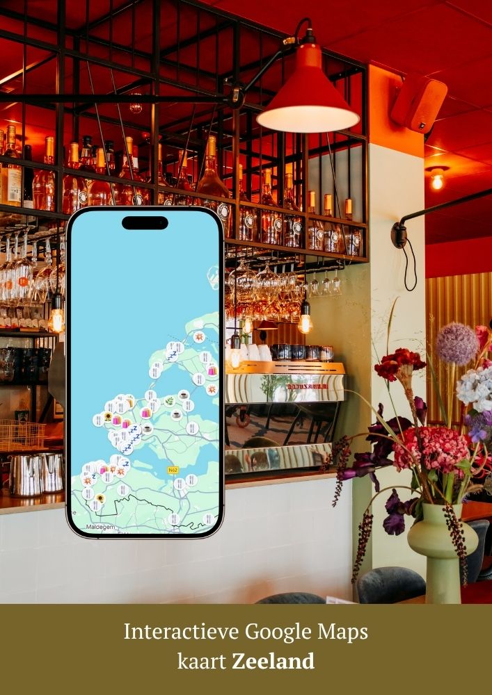Google Maps interactieve kaart Zeeland