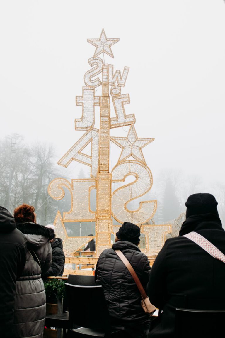 Schaatsbaan kerstmarkt Luxemburg