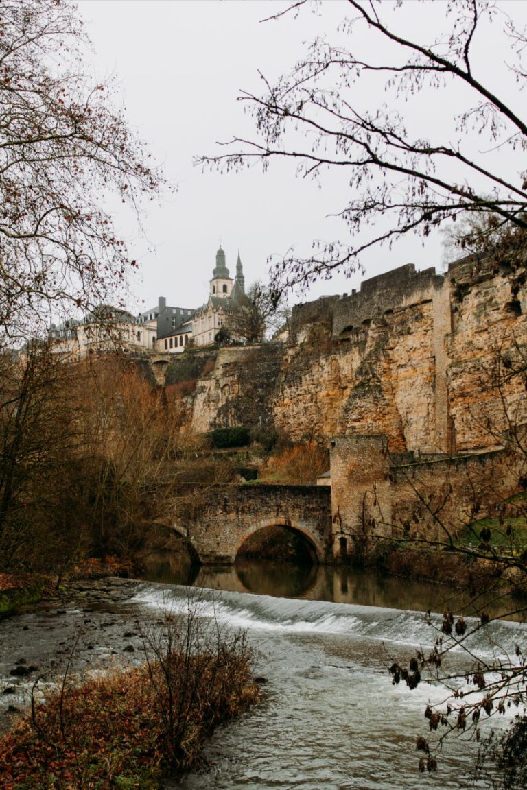 Uitzicht in Luxemburg-Stad