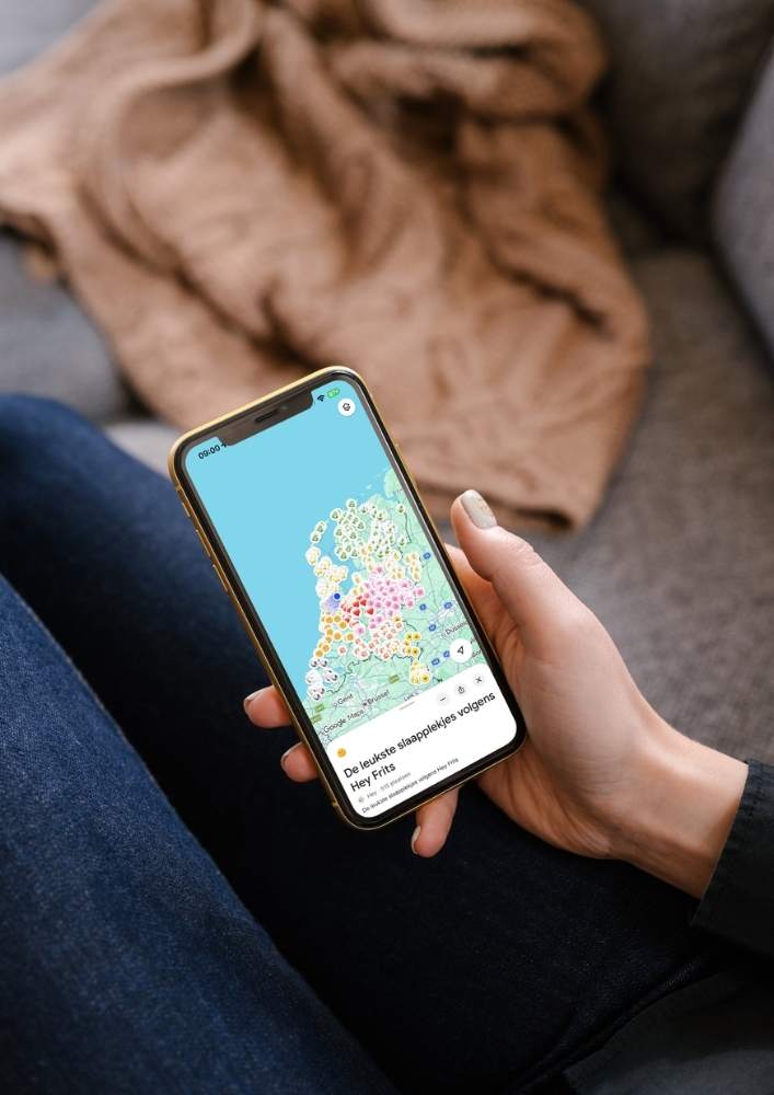 google maps kaart 500+ de leukste slaapadresjes in nederland