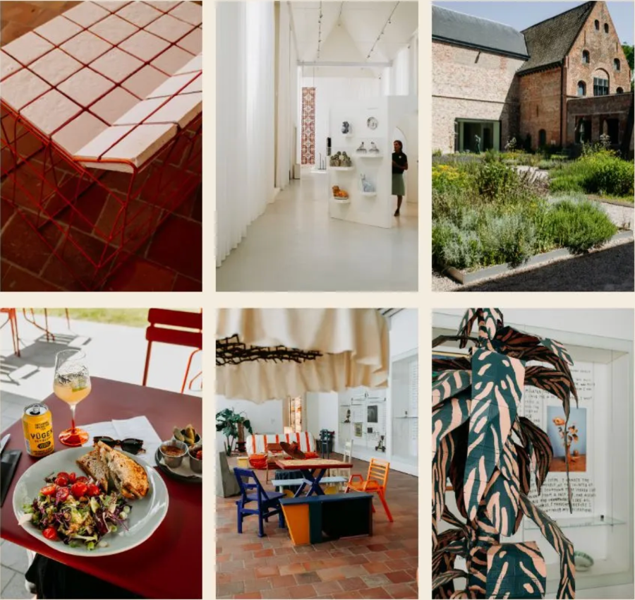 Abby Museum en Abby Cafe Kortrijk Belgie