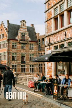 Google Maps kaart Gent Belgie